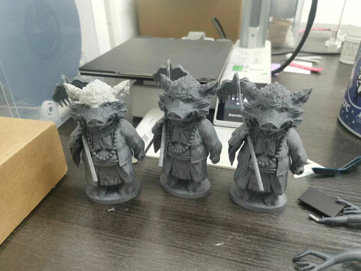 3D printed figures